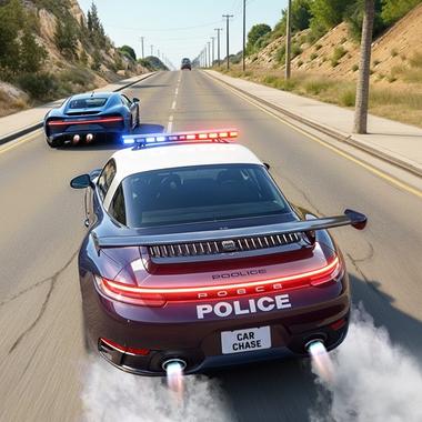 Police Car Chase Drift Games