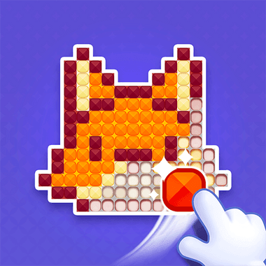 Brilliant Sort: Diamond Puzzle