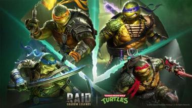 RAID Shadow Legends — коллаборация с Черепашками-ниндзя уже в игре